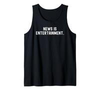 Noticias es Entretenimiento Witty Observational Design Camiseta sin Mangas