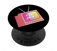 Noticias Falsas Ingeniería Social Anti-Media Política Conciencia PopSockets PopGrip Adhesivo