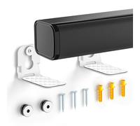 notiela Universal Soundbar Mount Wall Mount Shelf for Samsung Onn Sony JBL Vizio Nakamichi LG Roku and Most of Sound Bars Mount Mount