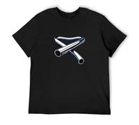 Notifi Tubular Bells T-Shirt Mike Oldfield Men Album CD Music Cover Top Black M