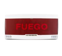 "Notifier NOTIFIER-237 PAN1-PLUS-W-SP Letrero luminoso de FUEGO. Incorpora flash y sirena. Incluye 2 rótulos: """"FUEGO"""", (español"