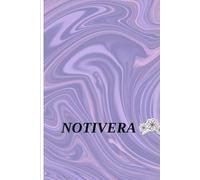 NOTIVERA: • Designed for Teens: Modern geometric abstract cover in charcoal gray with blue and purple accents - a trendy look that matches teenage style and energy.