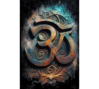 Notizbuch 160 Seiten Kariert - Om-Symbol für Spiritualität, Meditation und universelle Harmonie.Mantra, Bewusstsein.: Dein spiritueller Begleiter für ... - Perfekt für Meditation und Selbstfindung.