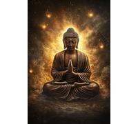 Notizbuch 160 Seiten Liniert - Spirituelles Buddha-Design für Meditation und Achtsamkeit. Meditationstagebuch.: Perfekt für innere Ruhe, ... Meditationsfreunde oder Yoga-Enthusiasten.