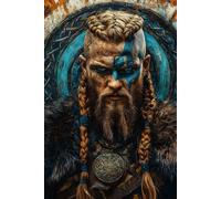 Notizbuch 160 Seiten Liniert - Wikinger-Design mit nordischer Mythologie und Kriegergeist.Für Wikinger-Fans und Fantasy-Liebhaber:innen.: Tagebuch für ... Wikinger-Symbolik..