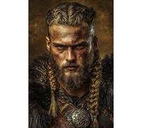Notizbuch 160 Seiten Liniert - Wikinger Krieger und nordische Abenteuer. RPG-Enthusiasten, LARP-Spieler:innen: Perfekt für Rollenspiel, Mythologie und ... Reenactment-Fans. Fantasy-Enthusiasten.
