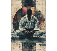 Notizbuch 80 Seiten Kariert - Kampfkunst & Meditation: Karate, Judo, Bushido und Zen.: Für Kampfsport-Enthusiasten. Perfekt für Notizen, Trainingspläne oder als Motivationsquelle im Alltag.
