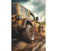 Notizbuch 80 Seiten kariert - Schlamm, Abenteuer und Geländewagen-Action. Journal für Fahrberichte, Umbauideen, Checklisten.: Das ultimative ... lieben. Erlebnisse auf Offroad-Touren.