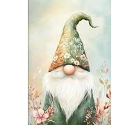 Notizbuch 80 Seiten Kariert - Zauberhafte Gnome und Gartenideen.Gartenkunst, Blumen, Gartendeko, Natur Liebhaber.: Für Naturfreunde und ... Fantasie. florales Design, Gartenästhetik.