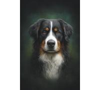 Notizbuch 80 Seiten liniert - Berner Sennenhund Motiv für Hundebesitzer, Hundefreunde und alle, die diese besondere Rasse lieben.: Liniertes Journal ... rund um deinen Berner Sennenhund.