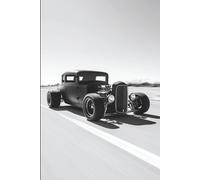 Notizbuch 80 Seiten liniert - Für Auto- und Hot Rod-Fans, Kreative und Schrauber.Werkstattideen und Träume auf vier Rädern.: Liniertes Notizbuch mit ... für Notizen, Skizzen, Pläne, Fahrtenbuch.