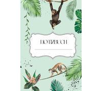 Notizbuch A5 Dschungel - Liniertes Journal mit wunderschönem Kolibri-Design | 100 Seiten für Notizen & Ideen: Für Ideen, Träume und Gedanken - getragen von Leichtigkeit