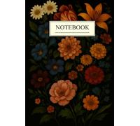 Notizbuch am Blütenmeer: Schönes Notizbuch für persönliche Gedanken & Ideen - A4 liniert, 120 Seiten