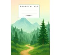 Notizbuch am Wald: Dein stilvolles Notizbuch in wunderschönen Naturdesigns - A4 liniert, 120 Seiten