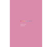 Notizbuch DIN-A5 liniert von lā pamina | Journal | Tagebuch | Schreibheft | Ideenbuch | colorful hearts, colorful life - pink