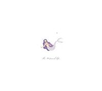 Notizbuch DIN-A5 liniert von lā pamina | Journal | Tagebuch | Schreibheft | Ideenbuch - The mermaid life, lila