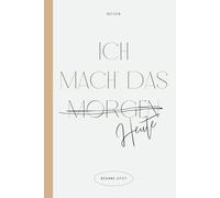 Notizbuch DIN A5 linierte Seiten „Ich mach das HEUTE“
