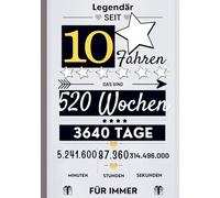 Notizbuch für Jungen 10 Jahre- Geburtstagsgeschenk für 10 jährige Jungen: Zum 10. Geburtstag. A5, liniert. Geeignet als Tagebuch, Kritzelbuch oder Workbook. 10. Geburtstag Jungen Geschenk Buch.