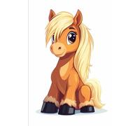 Notizbuch für Kinder - 80 linierte Seiten mit niedlichem Pony-Motiv, perfekt für Schule, Freizeit und kleine Pferdefans.: Ideal für Mädchen und ... - ein tolles Schreibheft für kreative Köpfe.