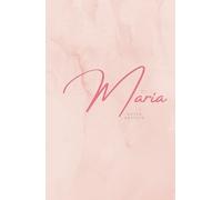 Notizbuch für Maria - Notebook for Maria - Cahier de notes pour Maria: A5 │ Hardcover │ relié │ liniert │ lined │ ligné │ 80 Seiten │ 80 pages