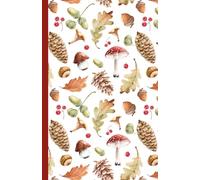 Notizbuch Herbstwald: Hello Autumn Notebook / ideal als Journal, Tagebuch, Notizheft, Ideenbuch / kariert, ca. A5, 100 Seiten / für Notizen, Träume, Skizzen und Pläne