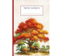 Notizbuch Japanisches Design: Japan Motiv auf Notizheft A5 liniert Japanischer Ahorn Baum Geschenk Japanliebhaber und Naturfreunde praktisches Buch für Notizen als Tagebuch Schreibheft Schulheft