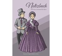 NOTIZBUCH - kariert - für all deine Notizen, Skizzen und Gedanken - VIKTORIANISCHE COVER-ILLUSTRATION: Das perfekte Geschenk für Freunde, Familie oder Kollegen - ideal für unterwegs!