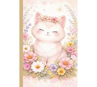 Notizbuch Katze süß - Notizbuch Für alle meine Gedanken mit liebevollem Katzenmotiv: Notizbuch Katze süß für Katzenliebhaber als Geschenk oder für dich selbst, 100 linierte Seiten, DIN A5