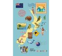 Notizbuch Neuseeland Notes: Notebook New Zealand / 100 Seiten, liniert / Journal für Neuseeland-Fans / 100 p., lined / als Reisenotizbuch, Notizheft, Reisejournal