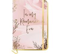 Notizbuch Romance In my Romance Era: Softcover-Blankbook im DIN A5-Format mit 96 Seiten, Punkteraster und Farbschnitt | Einstecktasche, Gummiband, Lesebändchen, runde Ecken