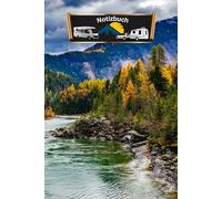 Notizbuch Wohnmobil Reisetagebuch für Wohnwagen Camper Fahrzeuge mit Vorzelt - Dachzelt Van Zelt Campingplatz Logbuch Geschenkidee Camping Tagebuch ... Sightseeing Fernreise Touristik 01AW01