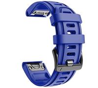 NotoCity Correa Compatible con Fenix 6s Easy Fit 20 mm Pulsera de Silicona para Fenix 6s/Fenix 6s Pro/Fenix 5s/Fenix 5s Plus/Fenix 7S/Fenix 7S Pro/Fenix 8 43mm (Azul real)