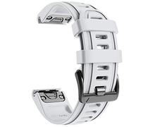 NotoCity Correa Compatible con Fenix 6s Easy Fit 20 mm Pulsera de Silicona para Fenix 6s/Fenix 6s Pro/Fenix 5s/Fenix 5s Plus/Fenix 7S/Fenix 7S Pro/Fenix 8 43mm (Blanco)