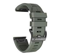 NotoCity Correa para Garmin Fenix 6 pro/6/7/5, Quickfit 22mm para Garmin Fenix 7 pro/5 plus/8/8 Pro 47mm, Forerunner 935/945/955/965, Silicona Correas para Epix Gen 2(Verde militar)