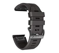 NotoCity Correa para Garmin Fenix 6 pro/6/7/5, Quickfit 22mm para Garmin Fenix 7 pro/5 plus/8/8 Pro 47mm, Forerunner 935/945/955/965, Silicona Correas para Epix Gen 2(Negro)