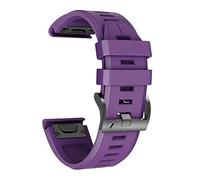 NotoCity Correa para Garmin Fenix 6 pro/6/7/5, Quickfit 22mm para Garmin Fenix 7 pro/5 plus/8/8 Pro/9/9 Pro 47mm, Forerunner 935/945/955/965, Silicona Correas para Epix Gen 2(Púrpura)