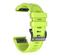 NotoCity Correa para Garmin Fenix 6 pro/6/7/5, Quickfit 22mm para Garmin Fenix 7 pro/5 plus/8/8 Pro/9/9 Pro 47mm, Forerunner 935/945/955/965, Silicona Correas para Epix Gen 2(Verde)