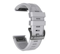 NotoCity Correa para Garmin Fenix 6 pro/6/7/5, Quickfit 22mm para Garmin Fenix 7 pro/5 plus/8/8 Pro/9/9 Pro 47mm, Forerunner 935/945/955/965, Silicona Correas para Epix Gen 2(Gris)