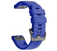 NotoCity Correa para Garmin fenix 6x/6x Pro, 26mm Correa para Garmin Fenix 5x/5x Plus/7x/7x Pro, Fenix 8/8 pro 51mm/3/3 HR Silicona Reemplazo Correas para, Quatix 7X, Epix Pro 51mm(Royal Azul)