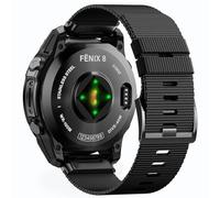 NotoCity Correa para Garmin Fenix 6x pro, Quickfit 26mm Correa para Garmin Fenix 5x/6x/7x/5x plus/7x pro/3/3HR, Fenix 8/8 pro 51mm, Nylon Correas para Tactix 8 51mm, Enduro 2/3(Negro)