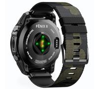 NotoCity Correa para Garmin Fenix 6x pro, Quickfit 26mm Correa para Garmin Fenix 5x/6x/7x/5x plus/7x pro/3/3HR, Fenix 8/8 pro 51mm, Nylon Correas para Tactix 8 51mm, Enduro 2/3(Camuflaje)