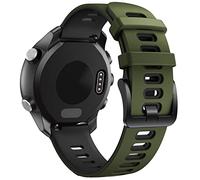 NotoCity Correa para Garmin Vivoactive 3, Correa de Reemplazo de Silicona Suave de 20 mm Compatible con Samsung Galaxy Active 2 /Samsung Gear Sport/Galaxy Watch 42 mm/Garmin Forerunner 645/245