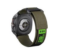 NotoCity Correa para Samsung Galaxy Watch Ultra 47mm, Correa de repuesto de nylon para Samsung Galaxy Watch 7 Ultra 47mm(Verde militar)