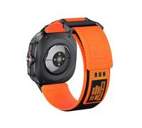 NotoCity Correa para Samsung Galaxy Watch Ultra 47mm, Correa de repuesto de nylon para Samsung Galaxy Watch 7 Ultra 47mm(Naranja)