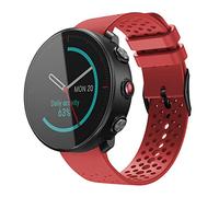 NotoCity Repuesto Pulsera Compatible con Polar Vantage M Correa Silicona Mujer Hombre Muñequera, Deporte Duradero, Rojo