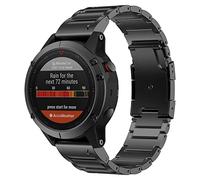 NotoCity Titanium Correa para Garmin Fenix 6/6 Pro/Fenix 5/5 Plus, 22 mm Quick-Fit Titanium de Aleación Pulsera de repuesto para Garmin (Fenix 5/6, Model 3)