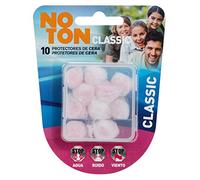 Noton ® | Protectores de cera Classic | Tapones de cera para la protección y el cuidado de los oídos | 10 Unidades