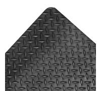 NoTrax vinilo 979 sillín Trax grande alfombrilla antifatiga para zonas secas, 1 inches x 3 feet x 5 feet, Negro, 1
