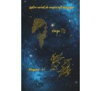 Notre carnet de couple astrologique Vierge Poissons: 80 pages lignées A5 - Carnet de notes d'amour à remplir au quotidien sur 1 mois - Journal de couple pour écrire, partager et se reconnecter