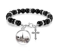 Notre-Dame de in Paris - Pulsera de cuentas de estilo bohemio